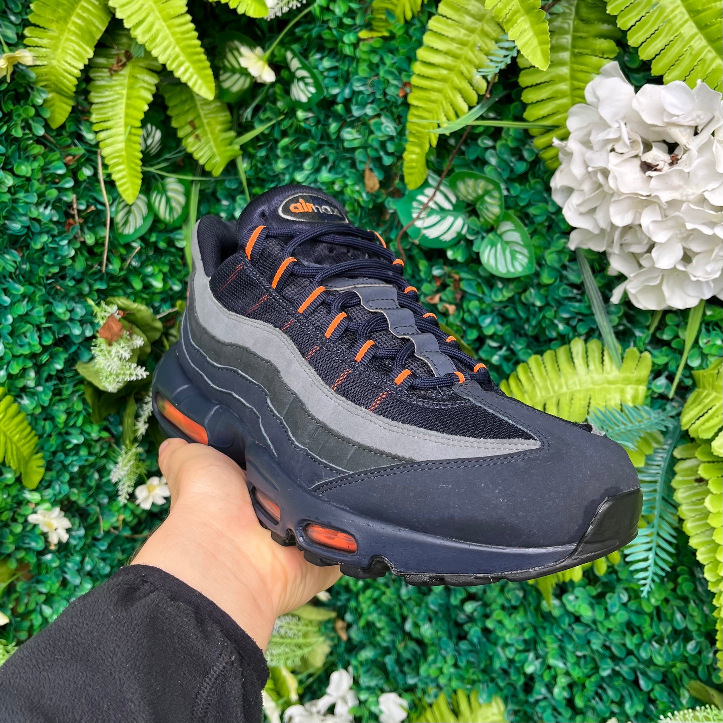 Nike Air Max 95 Logo Navy / Orange UK12