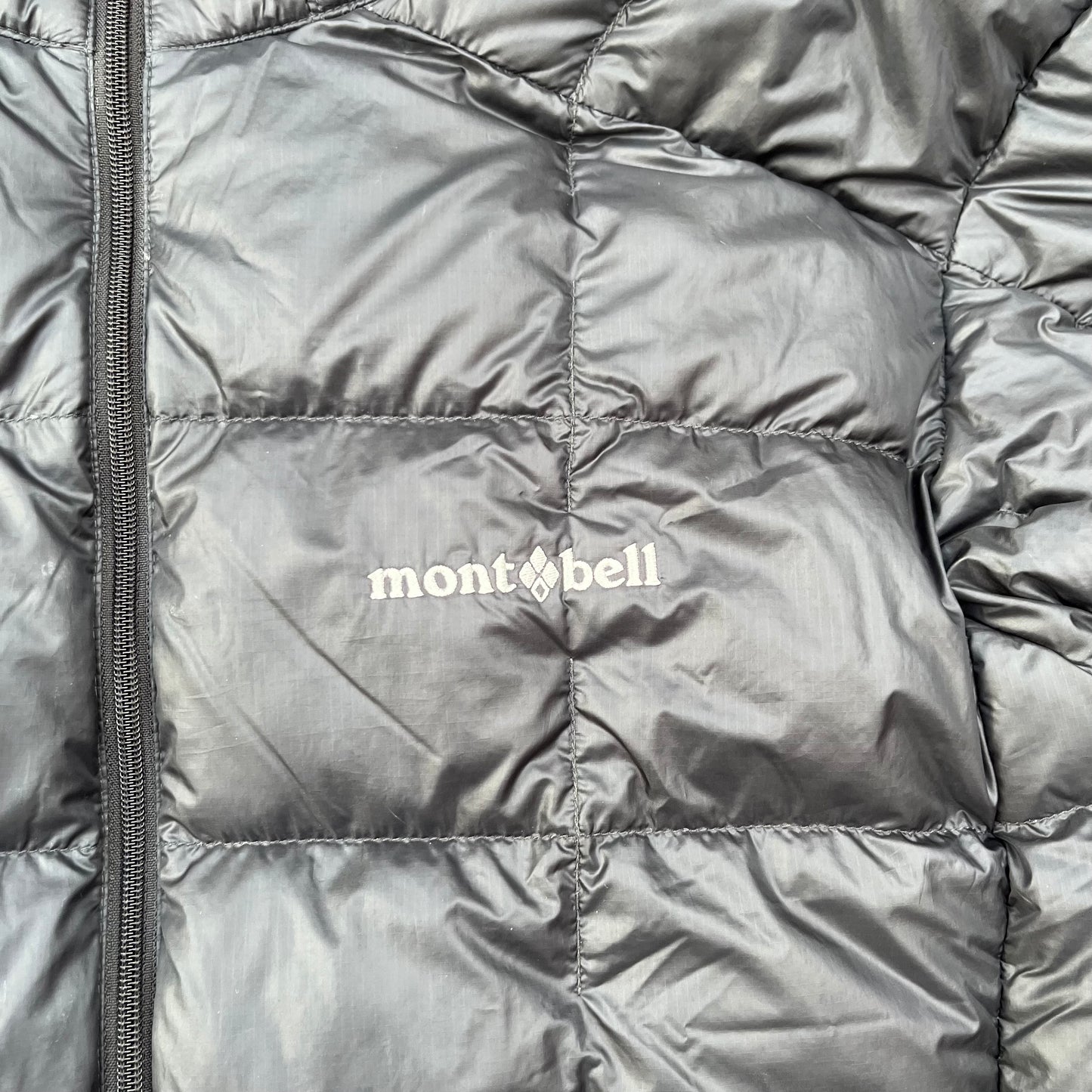 Montbell Square-Stitch Down Puffer Jacket Black