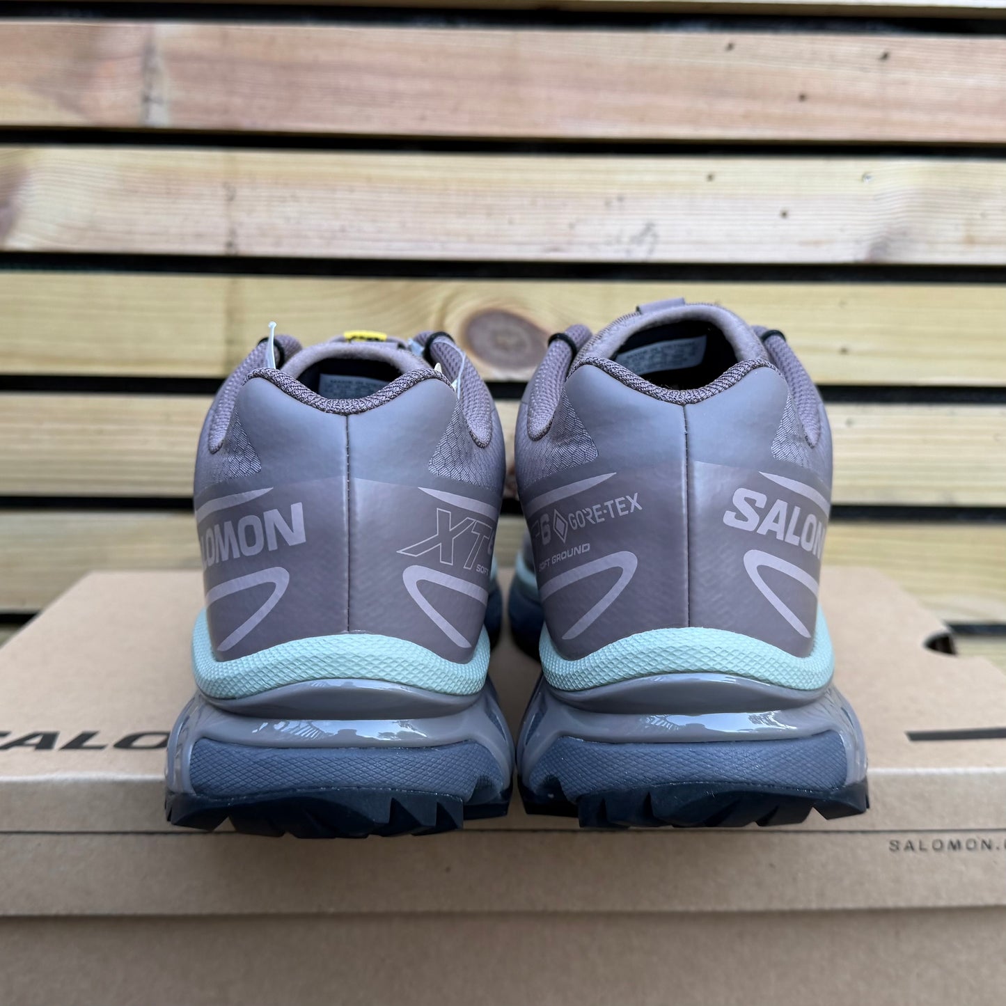 Salomon XT-6 Gore-Tex - Iron / Etherea / Seagrass - UK9.5 - Brand New