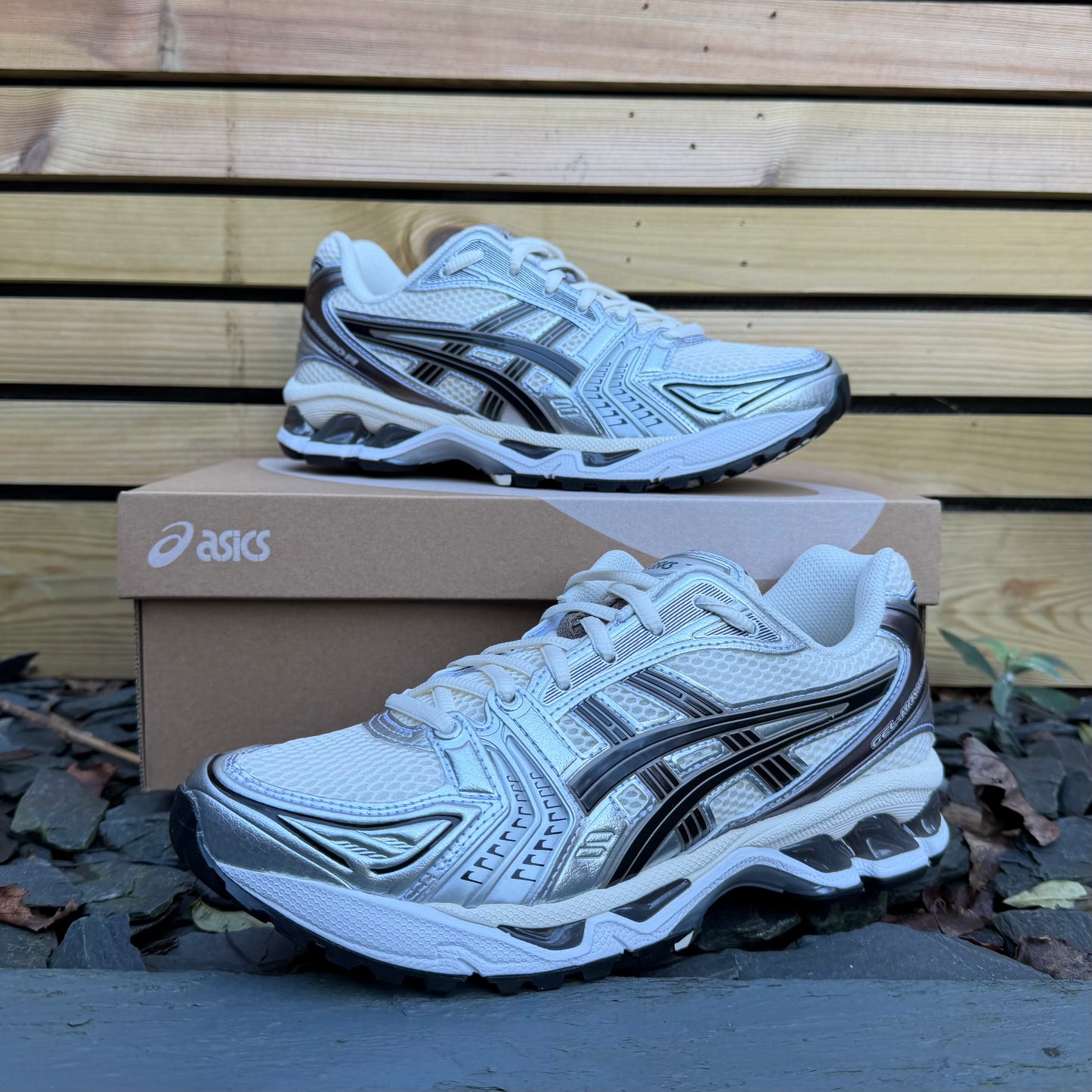 Asics Gel-Kayano 14 - Cream / Black - Multiple Sizes - Brand New
