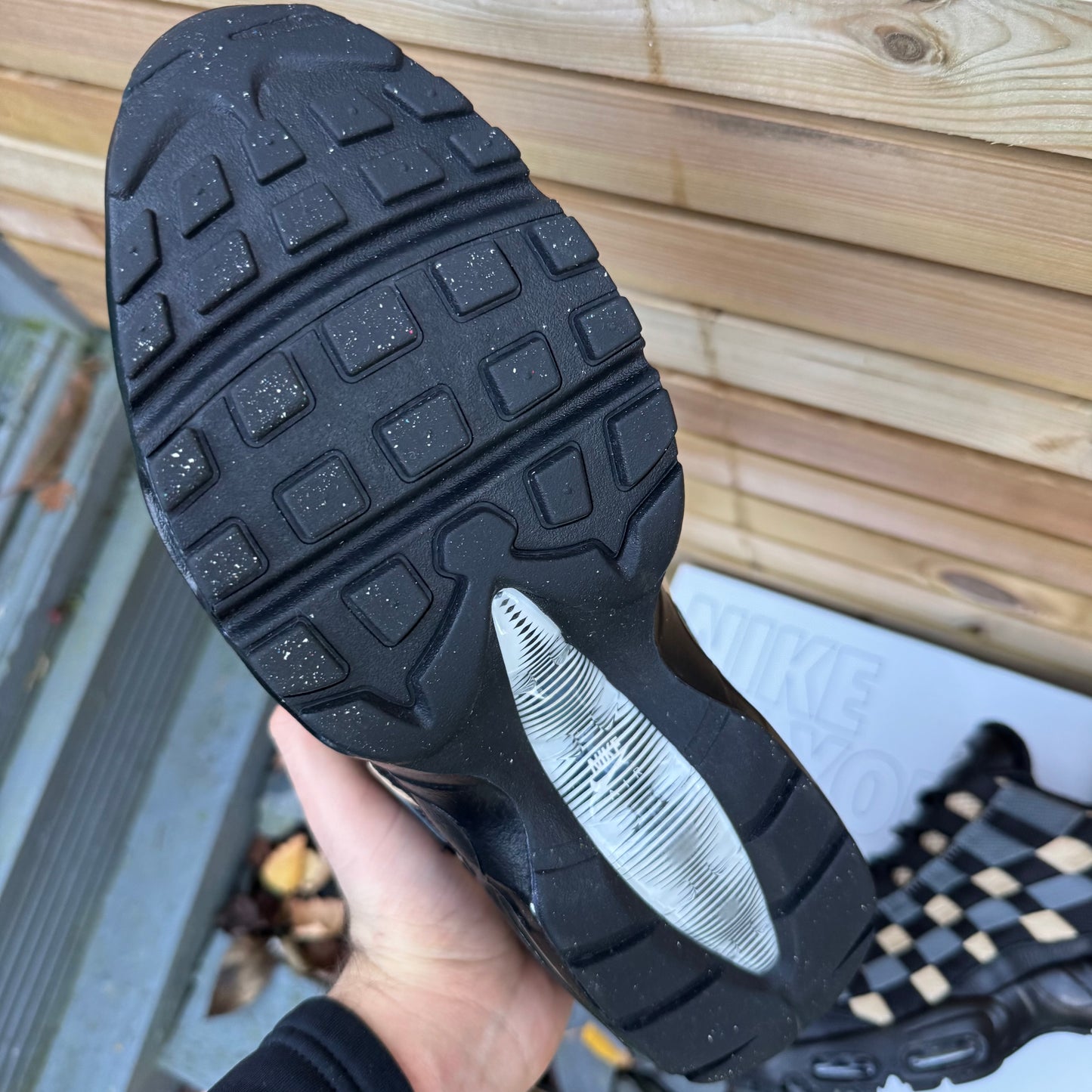 Nike Air Max 95 ID Woven “Nike By You” - Black / Beige - UK9