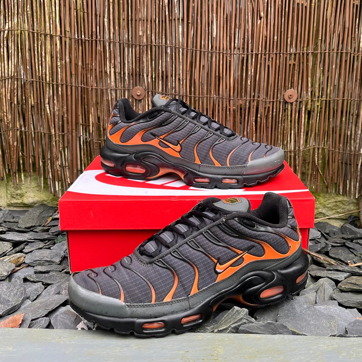 Nike Air Max Plus TN Iron Grey / Safety Orange