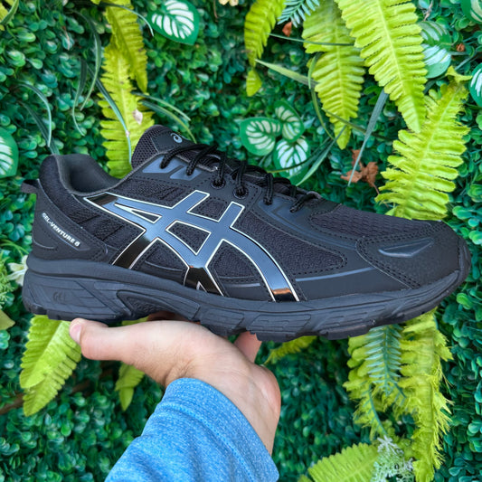 Asics Gel-Venture 6 - Black / Metallic - UK9