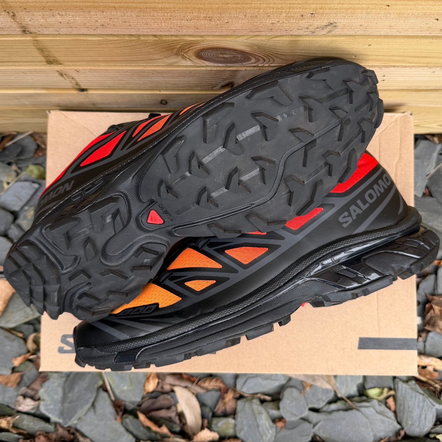 Salomon XT-6 Size? Exclusive - Black / Phantom / Turmeric - UK9