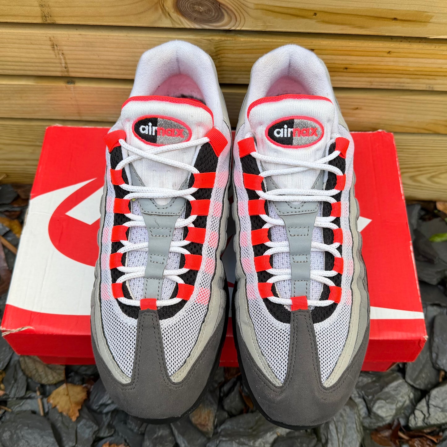 Nike Air Max 95 OG - Solar Red 2018 - UK7.5