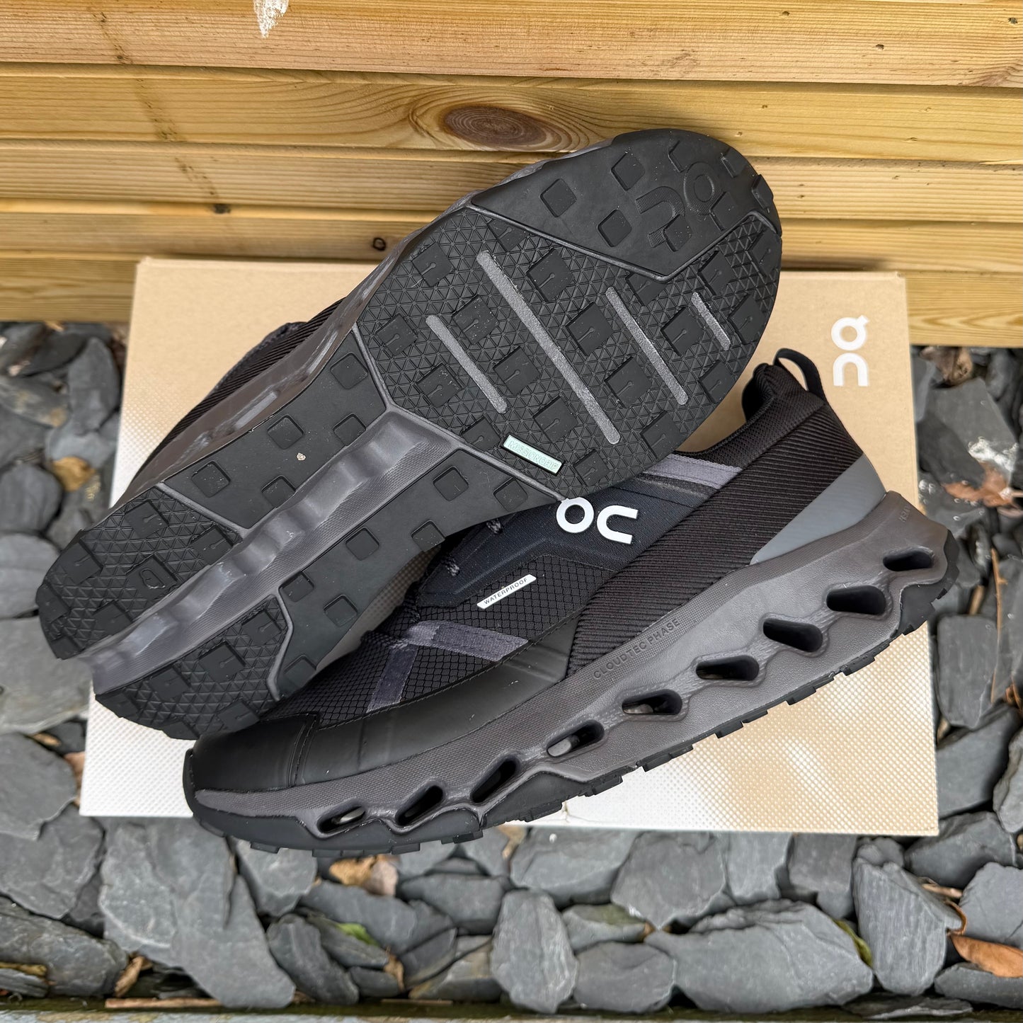 On Running CloudHorizon Waterproof - Eclipse Black - UK9