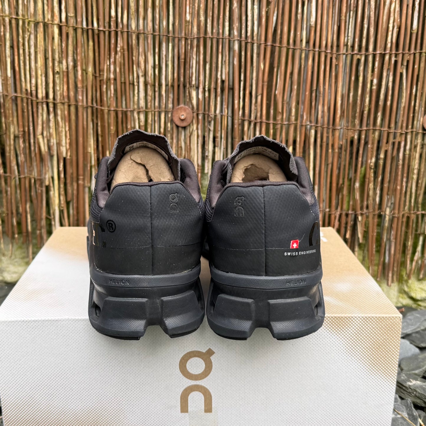 On Running CloudMonster - Triple Black - UK10.5
