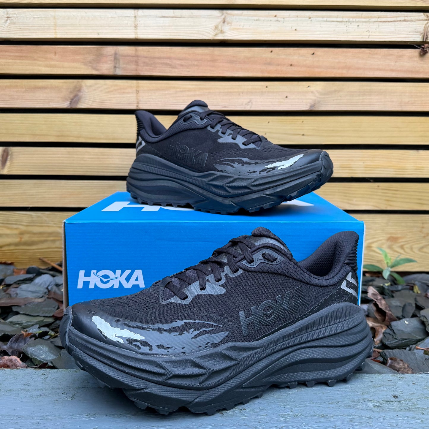 Hoka Stinson 7 - Triple Black - Multiple Sizes - Brand New