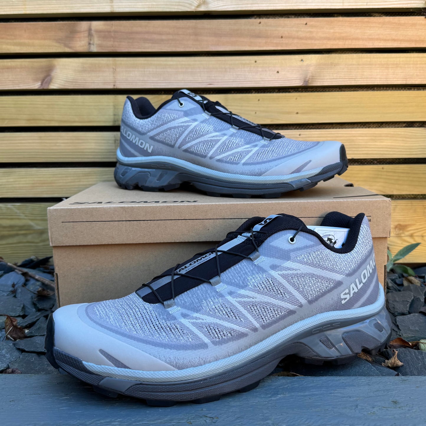 Salomon XT-6 Shadow - Gull / Grey Violet / Quarry - UK11.5 - Brand New