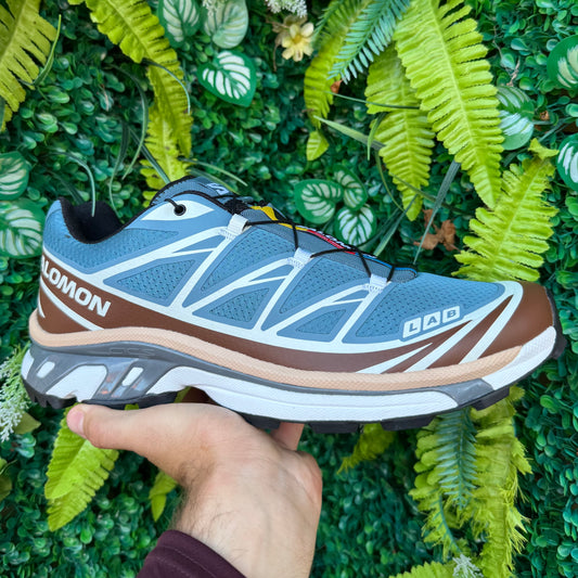 Salomon XT-6 - Aegean Blue / Tortoise Shell / Hazelnut - UK11 - Brand New