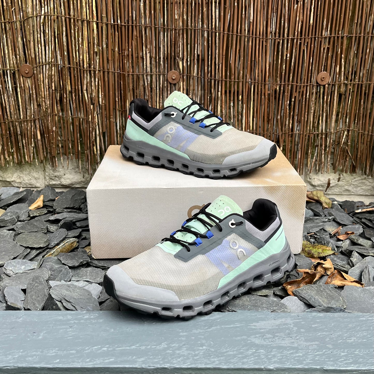 On Running CloudVista Grey / Mint UK7.5