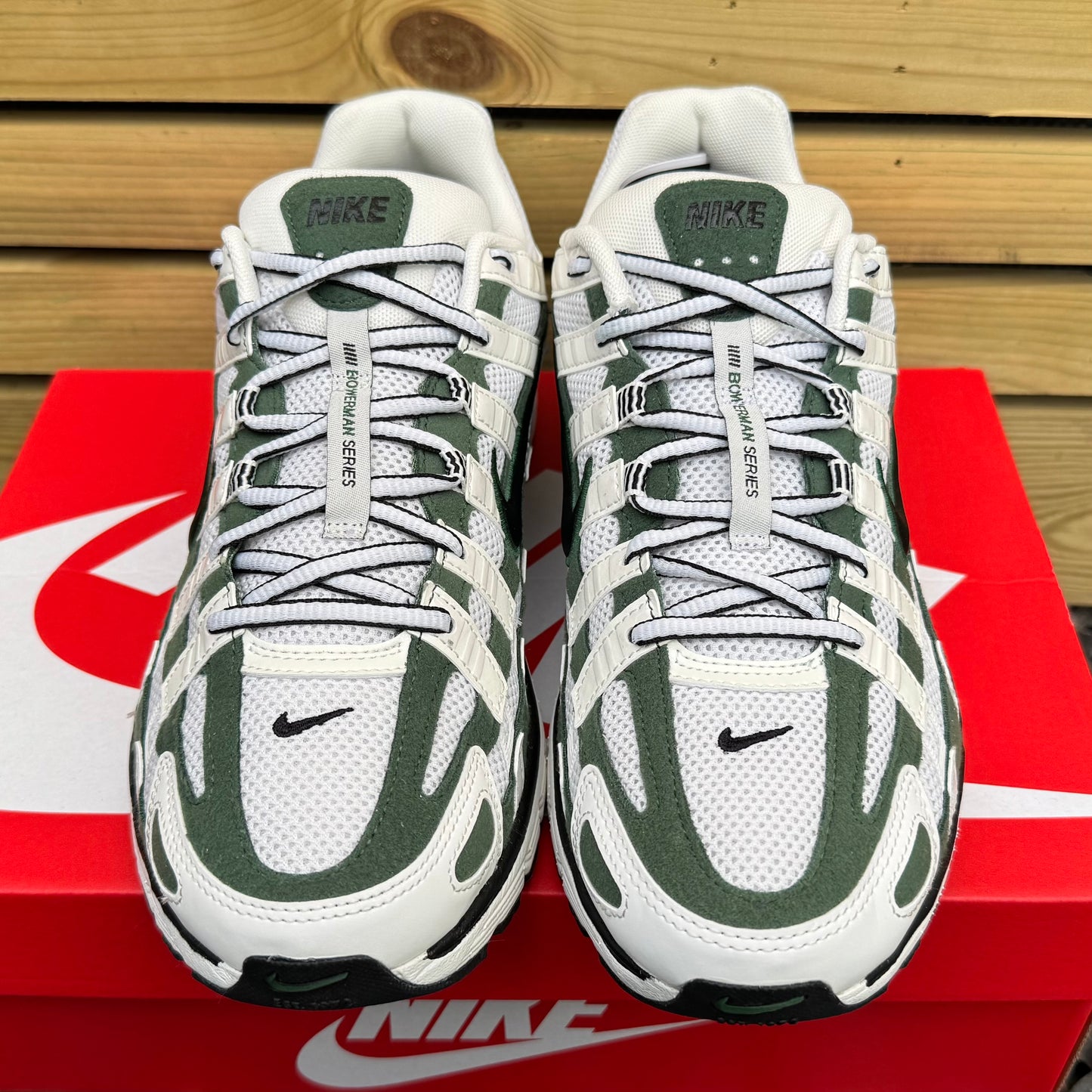 Nike P-6000 - Summit White / Fir Green - Multiple Sizes - Brand New