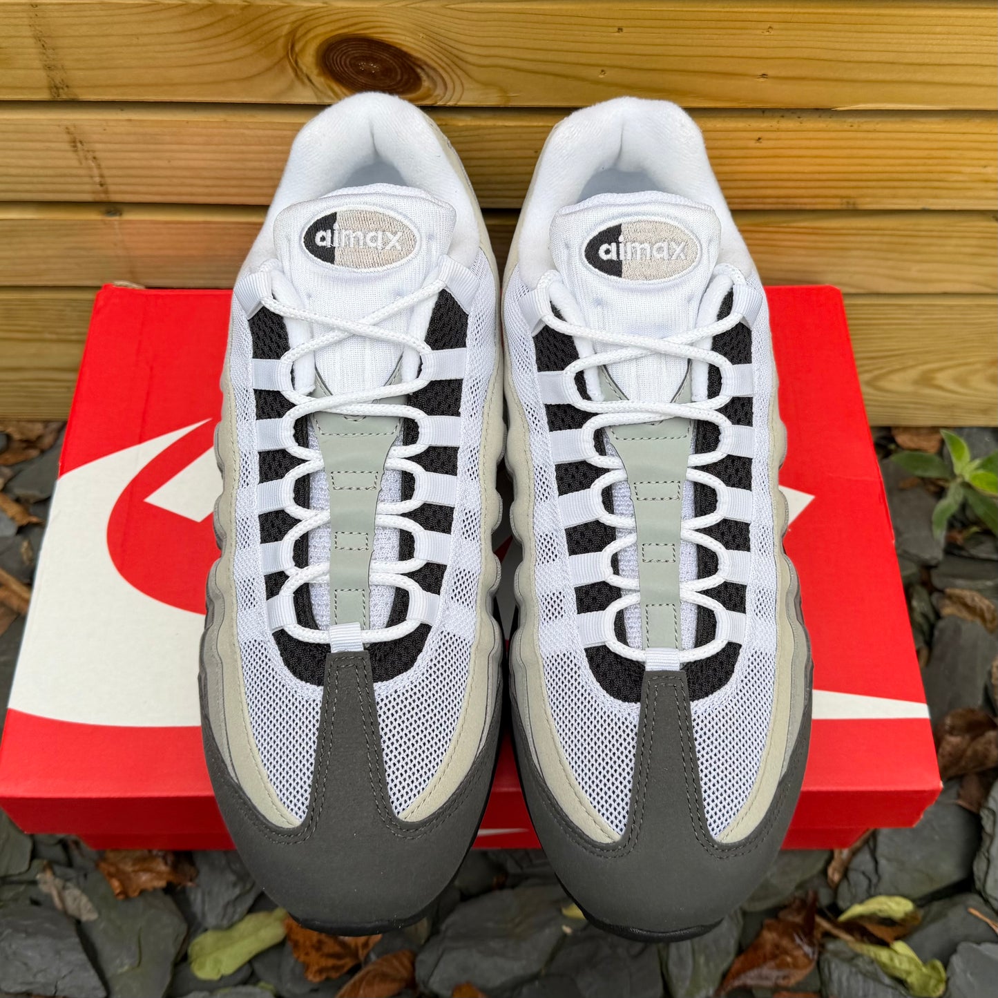 Nike Air Max 95 OG Big Bubble - Granite Dust - Multiple Sizes - Brand New