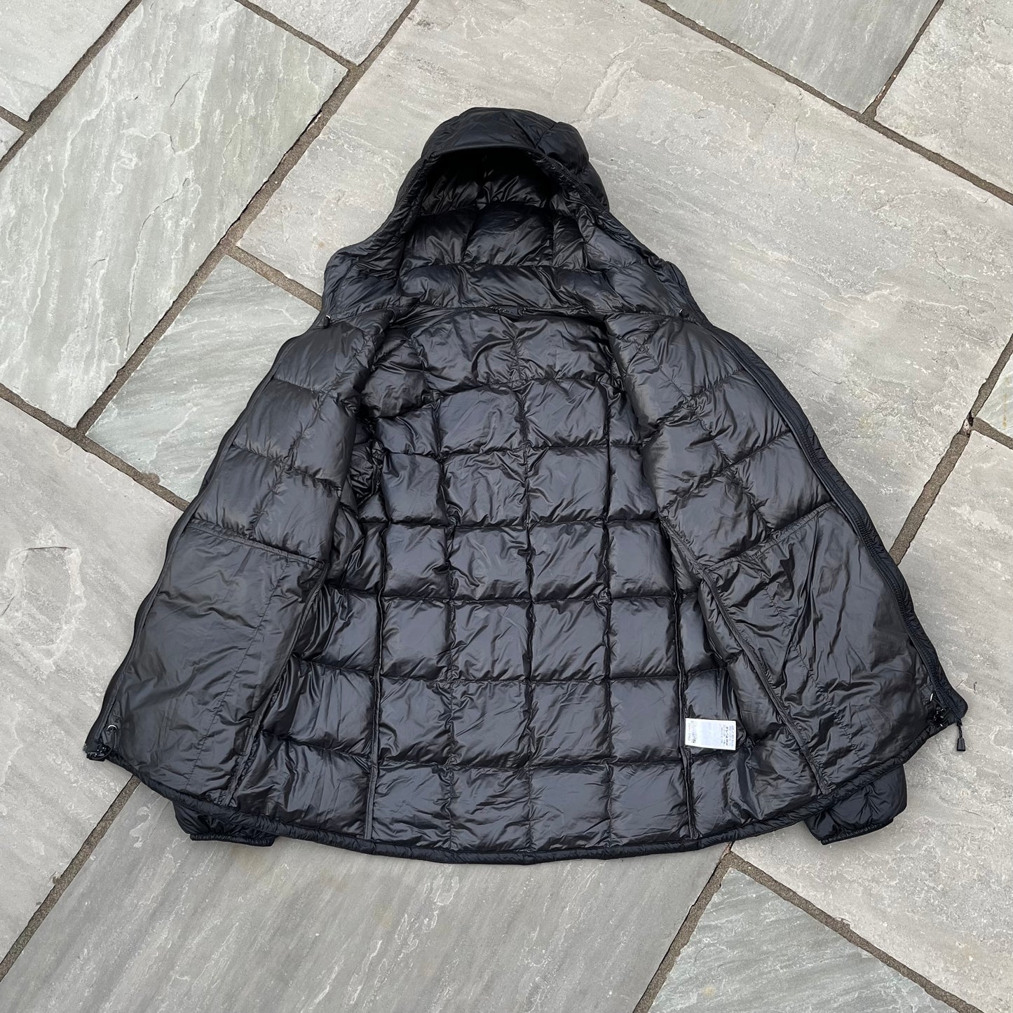 Montbell Square-Stitch Down Puffer Jacket Black