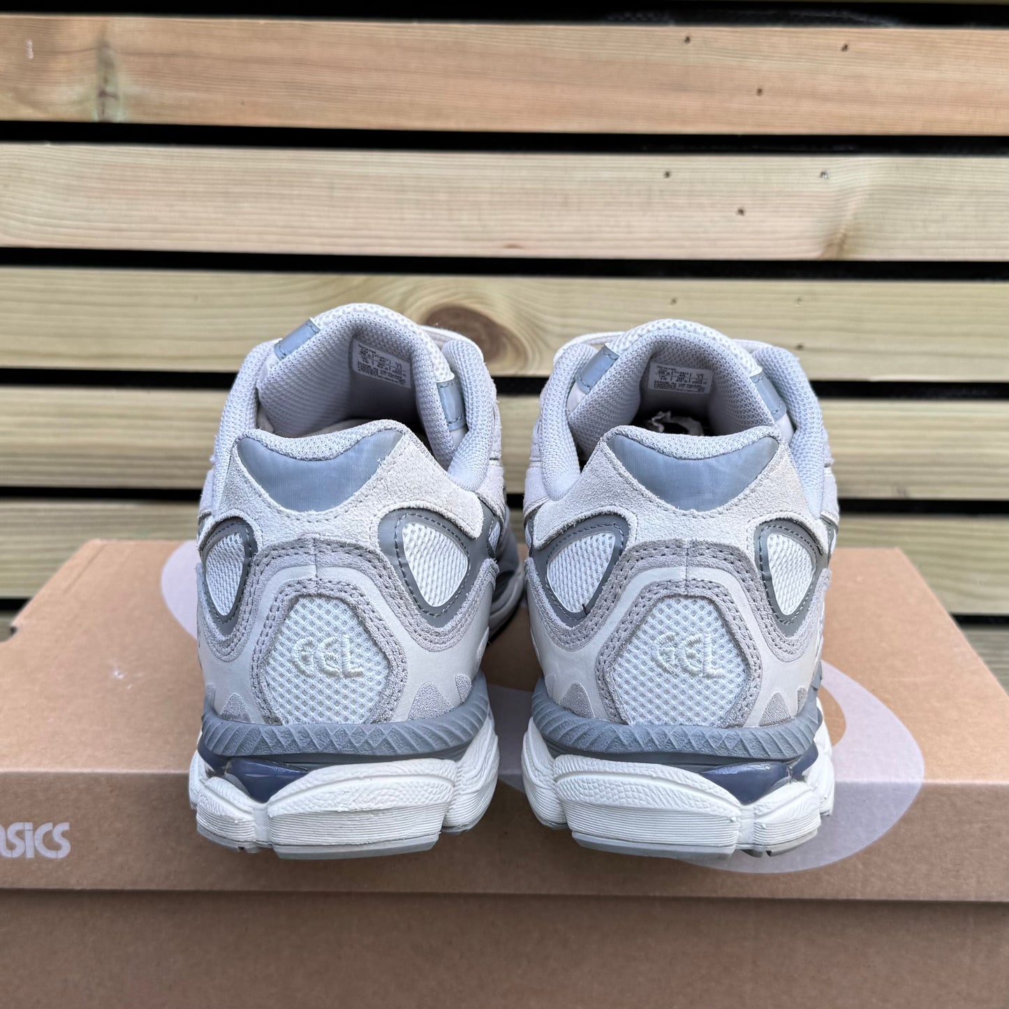 Asics Gel-NYC - Cream / Oyster Grey - UK10