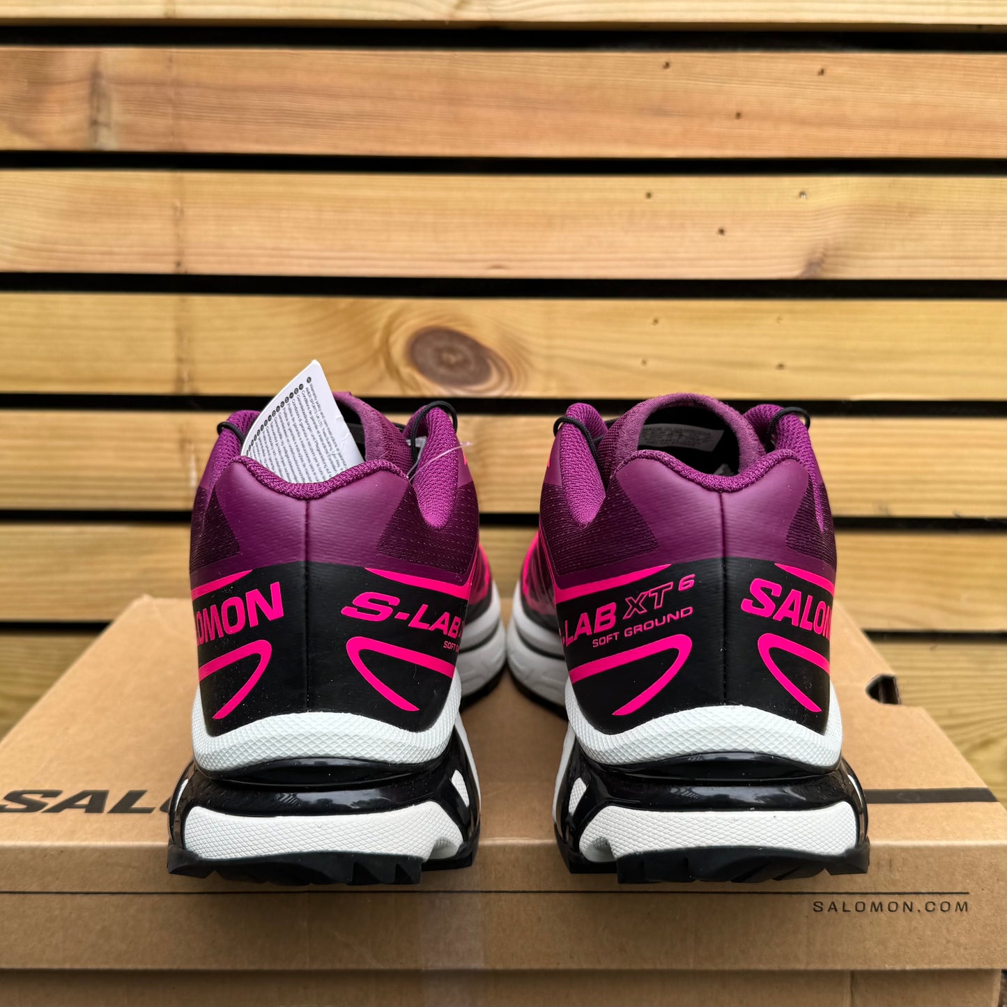 Salomon XT-6 - Plum Caspia / Dawn Blue / Black - UK8.5 - Brand New