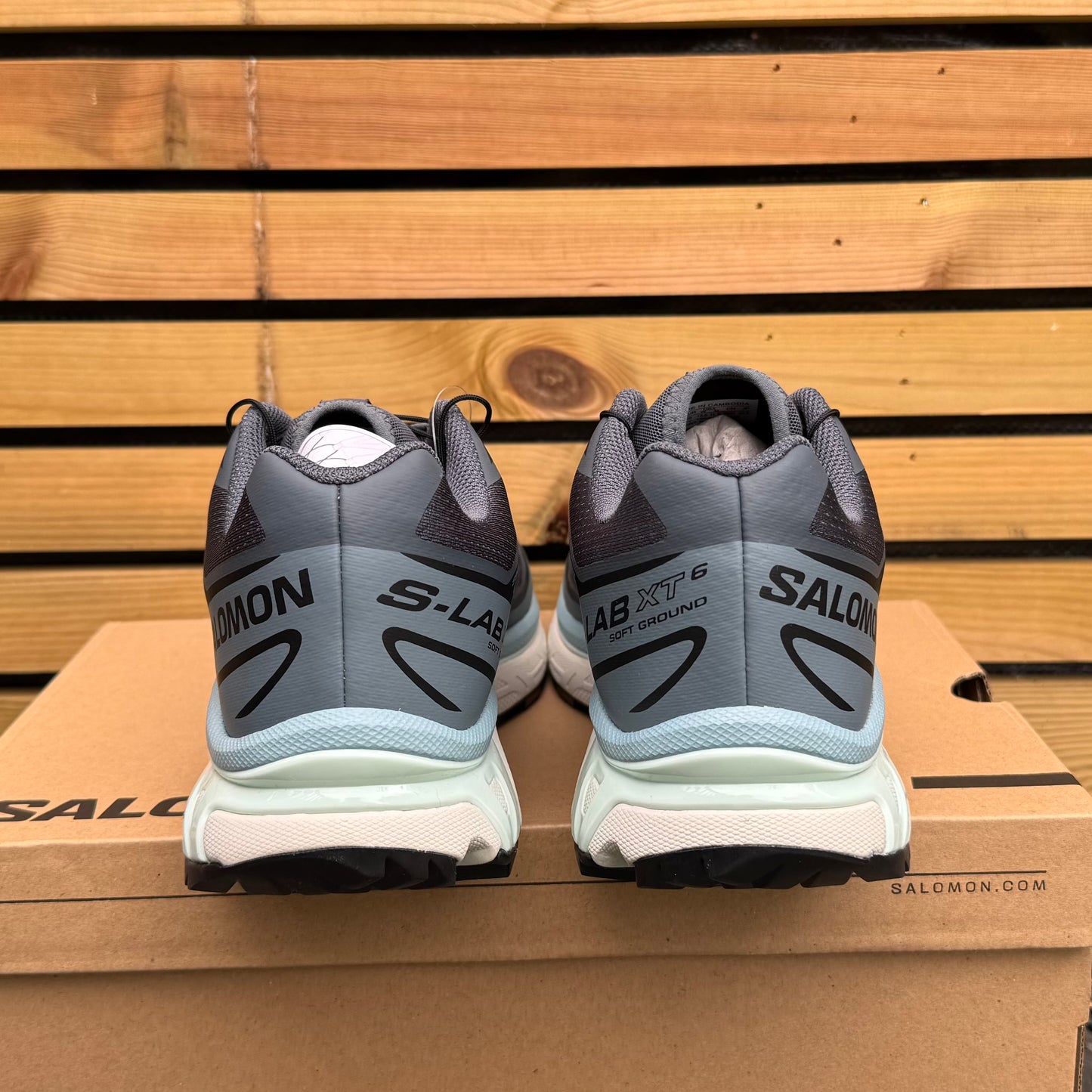 Salomon XT-6 - Turbulence / Trooper / Clearly Aqua - UK11 - Brand New