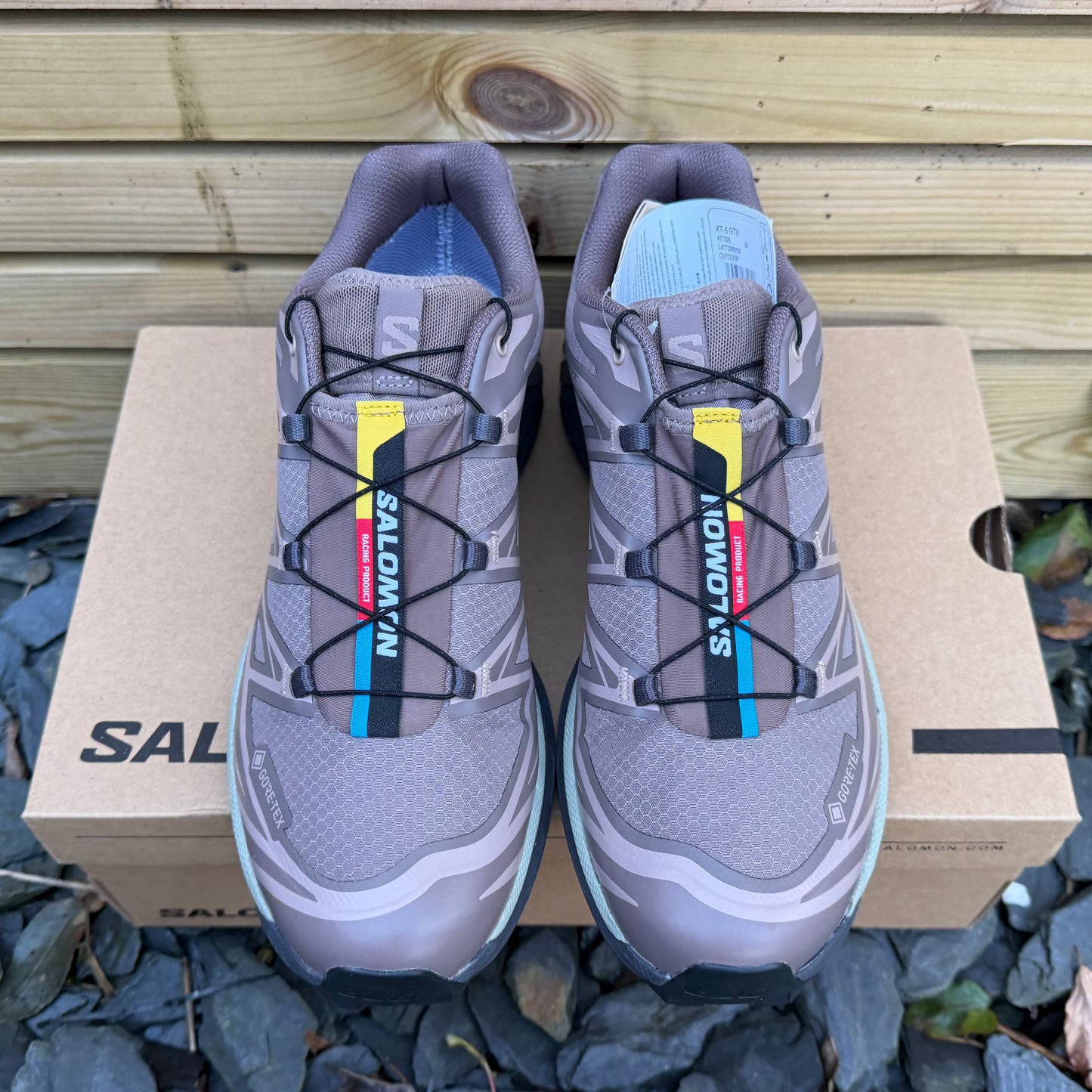 Salomon XT-6 Gore-Tex - Iron / Etherea / Seagrass - UK9.5 - Brand New