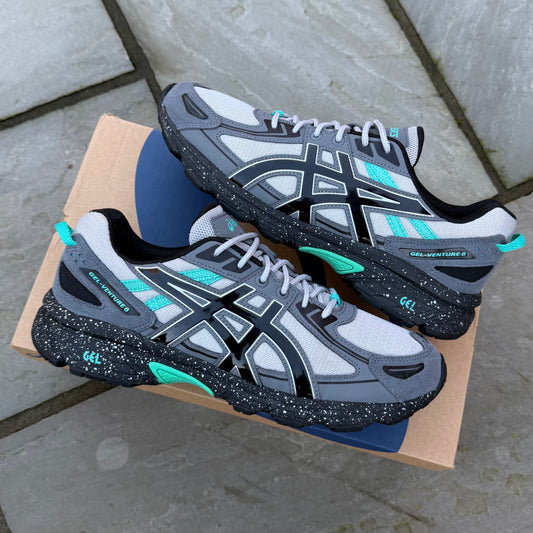 Asics Gel-Venture 6 - Mid Grey / Mint - UK8.5