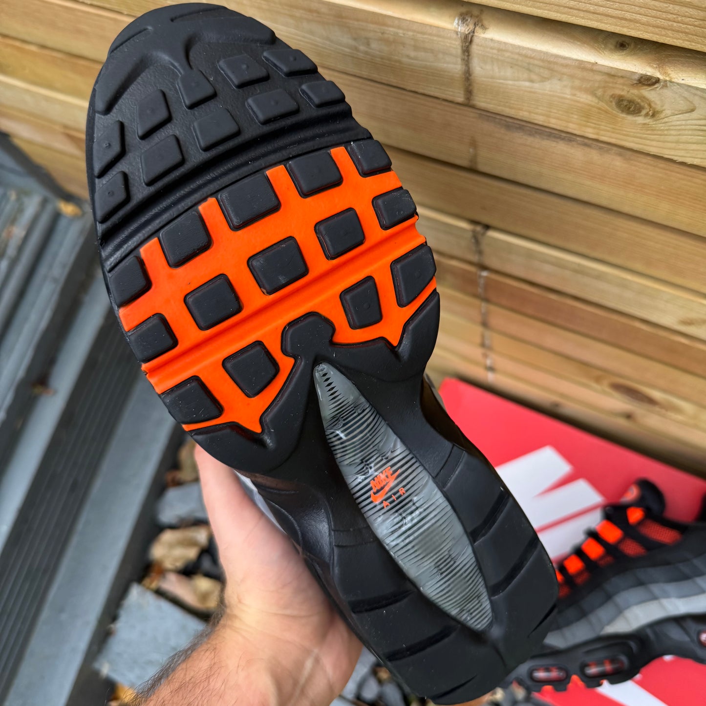 Nike Air Max 95 - Hyper Crimson - UK8.5
