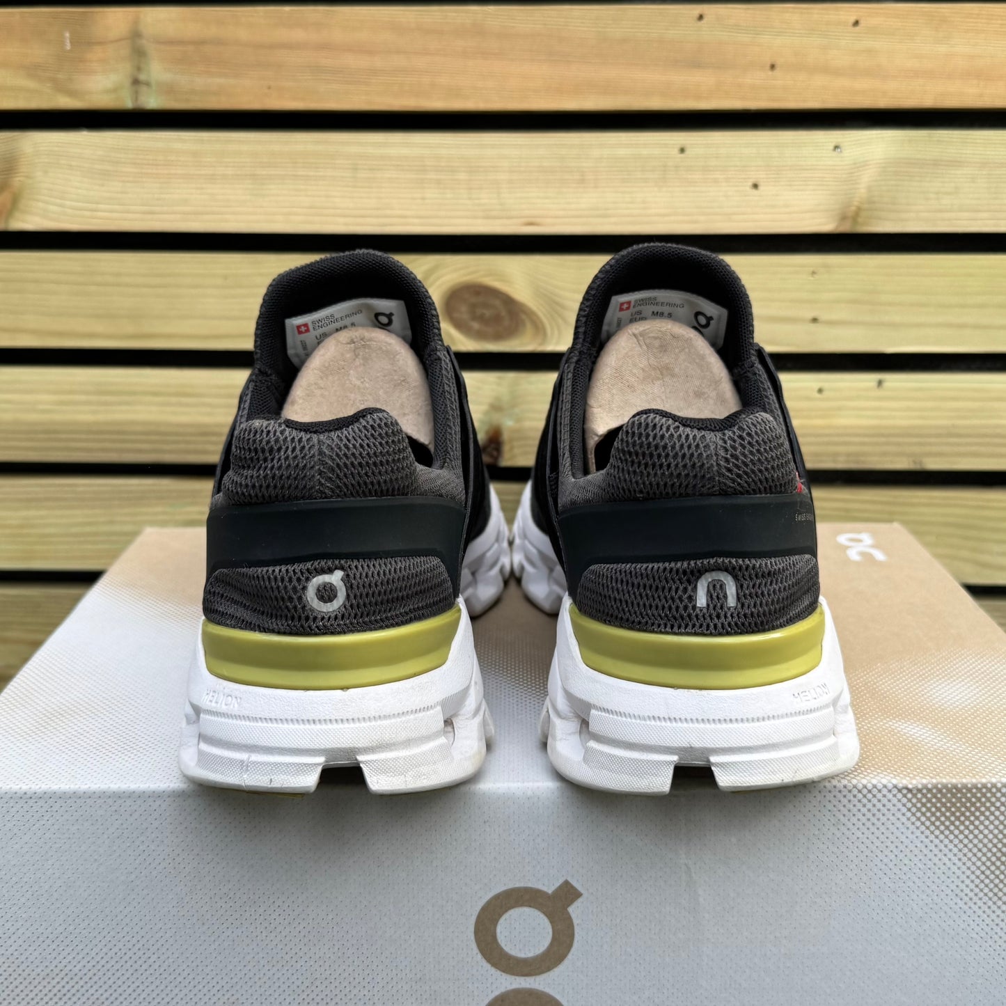 On Running CloudSwift 2.0 - Magnet Black / Citron Yellow - UK8