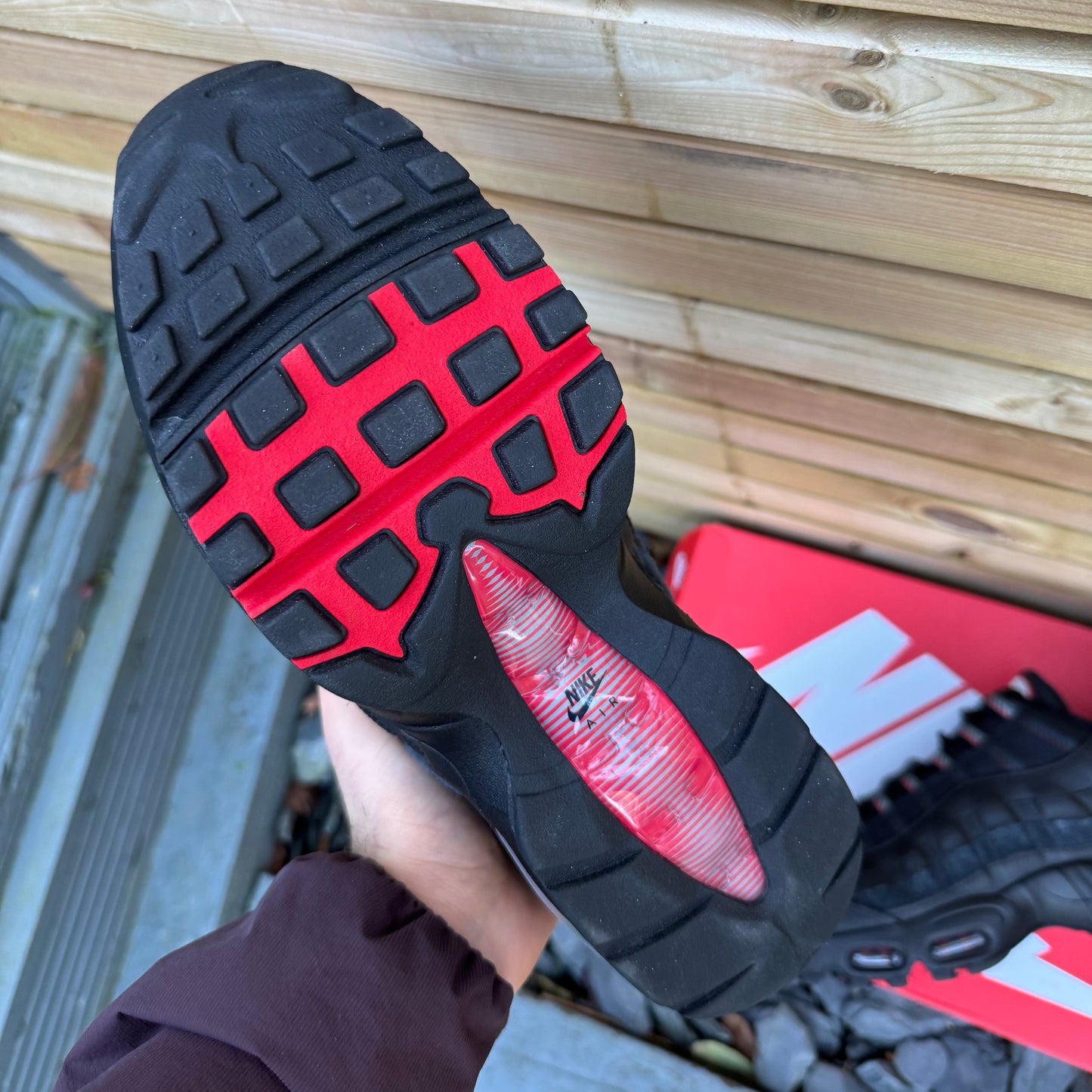 Nike Air Max 95 OG Big Bubble - University Red / Black (Racing Pack)  - UK8