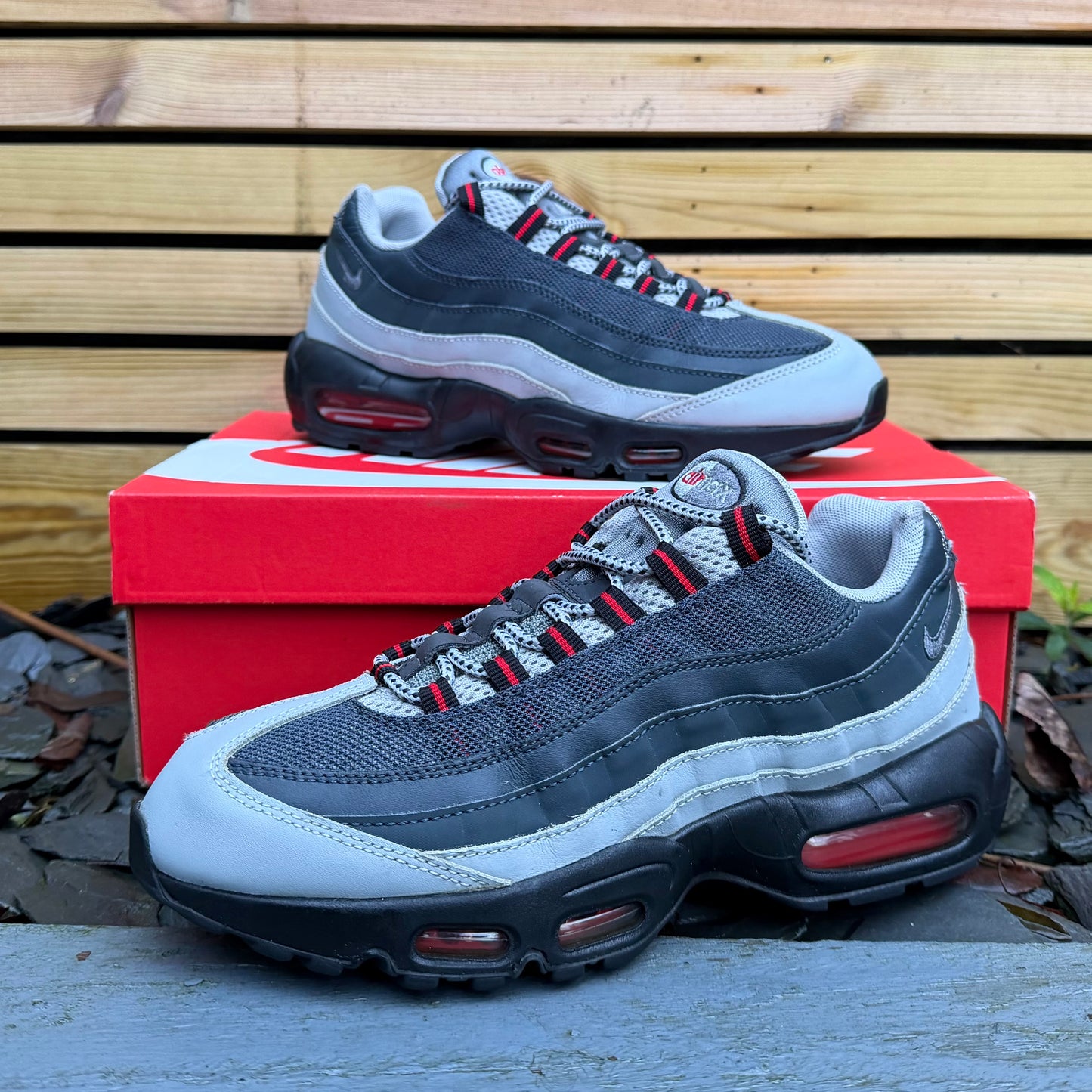 Nike Air Max 95 - Silver Anthracite 2014 - UK8