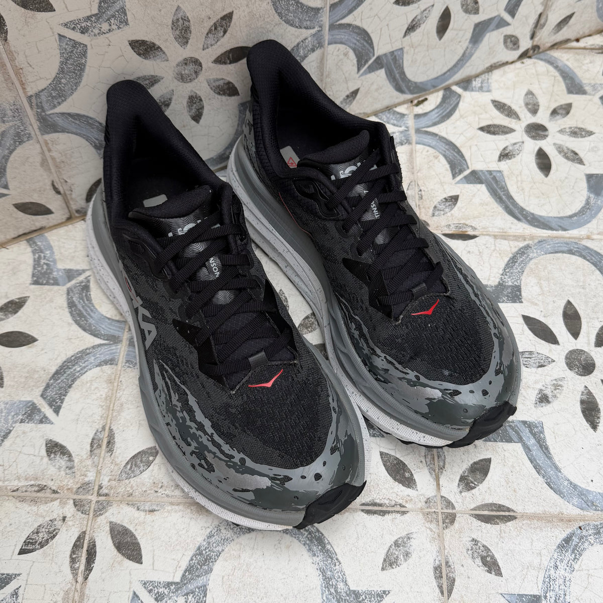Hoka Stinson 7 - Black / Outer Orbit - UK10