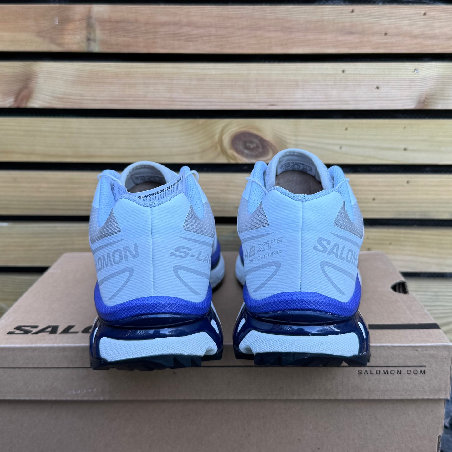 Salomon XT-6 - White / Lunar Rock / Liberty - UK7 - Brand New