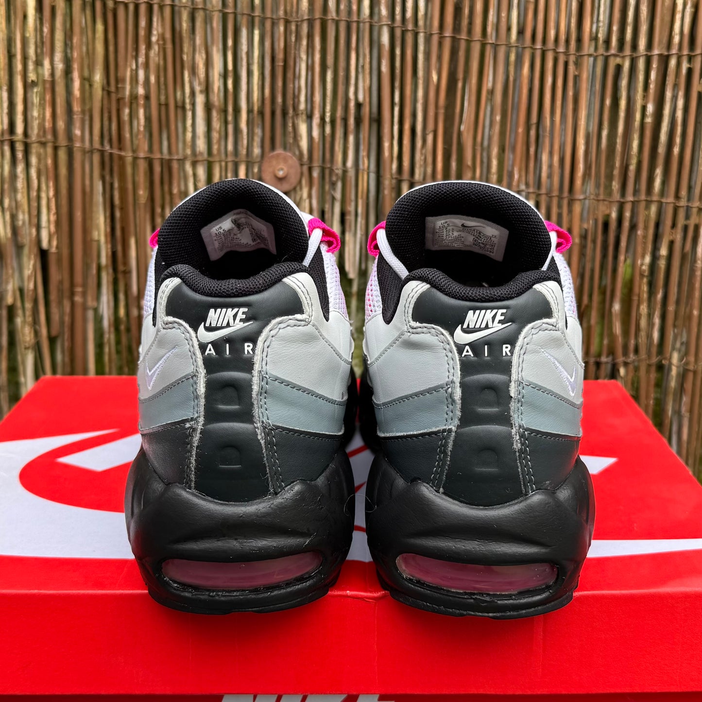 Nike Air Max 95 Next Nature - Cool Grey / Pink - UK8