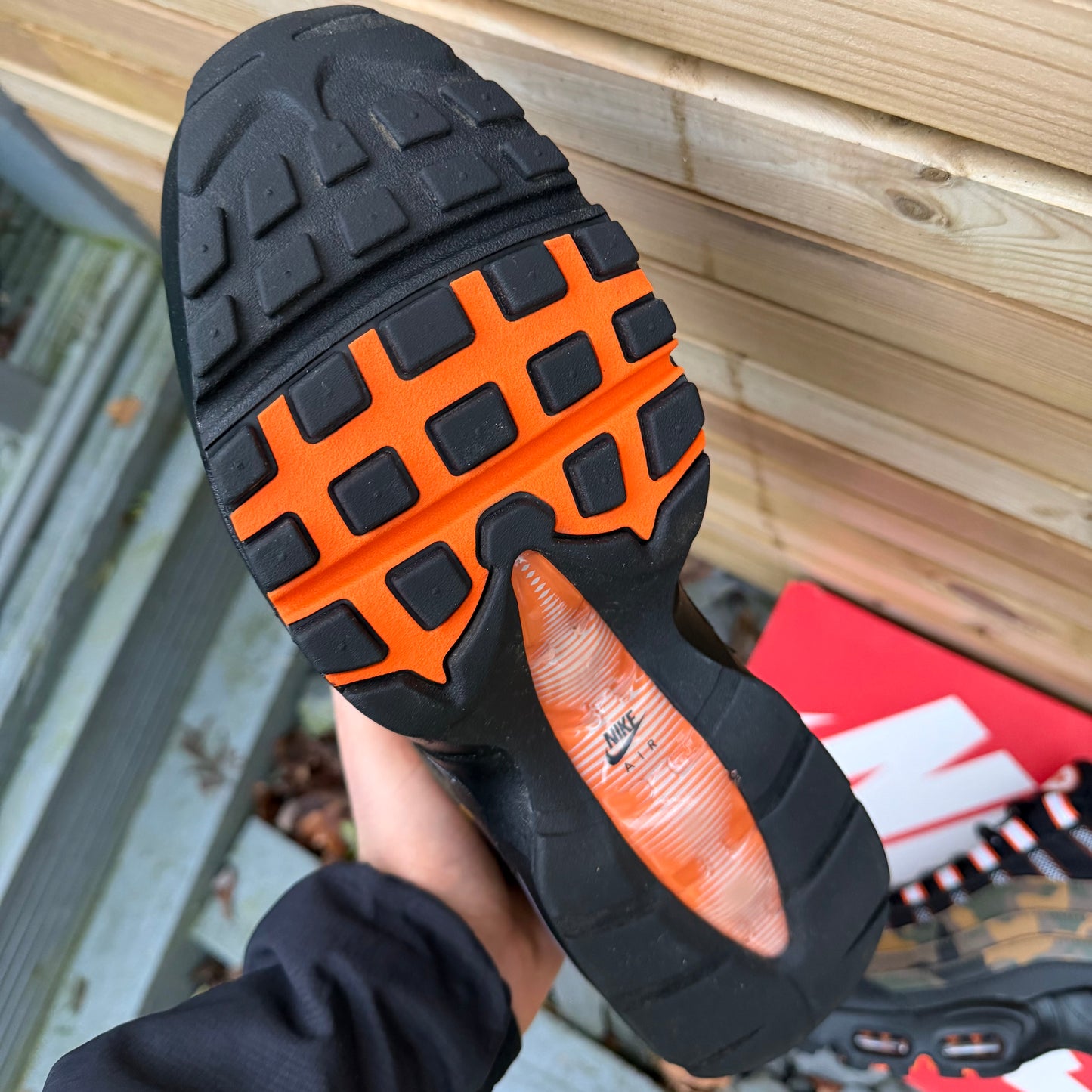 Nike Air Max 95 OG Big Bubble - Orange Camo - UK9.5