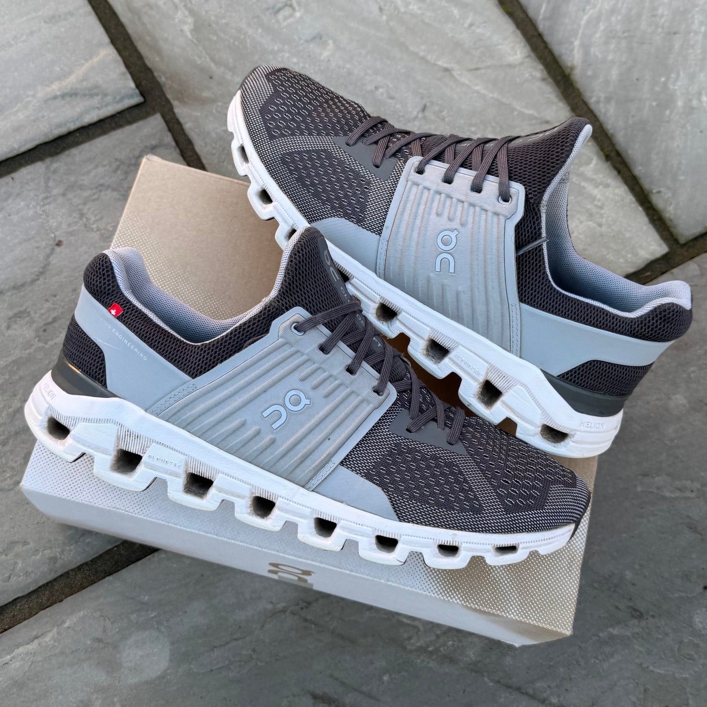 On Running CloudSwift 2.0 - Rock / Slate Grey - UK8