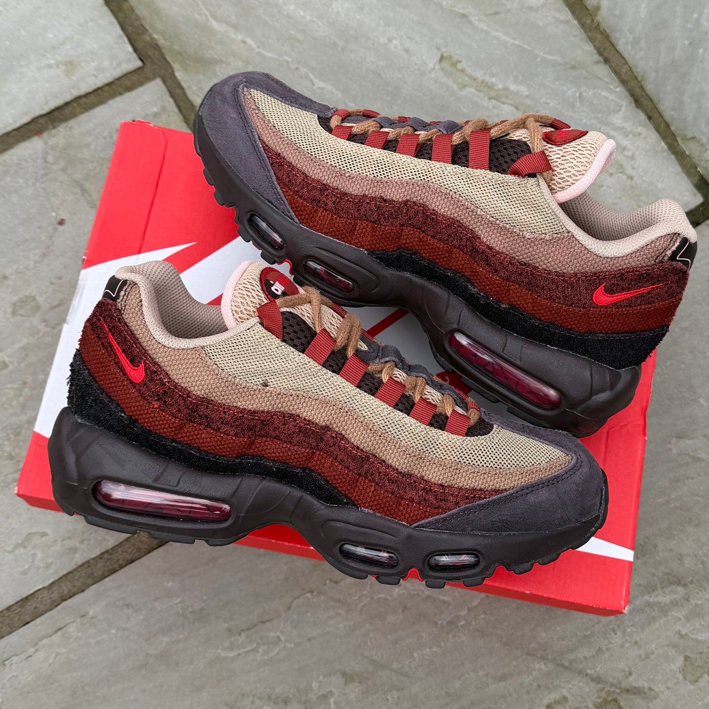 Nike Air Max 95 Anatomy Of Air - Brown Basalt - UK7.5