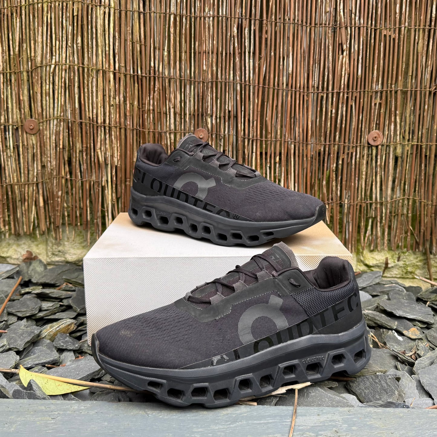 On Running CloudMonster - Triple Black - UK10.5