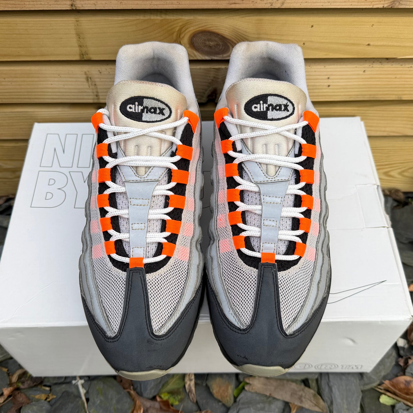 Nike Air Max 95 ID “Nike By You” 3M Reflective - Mandarin Gradient - UK8