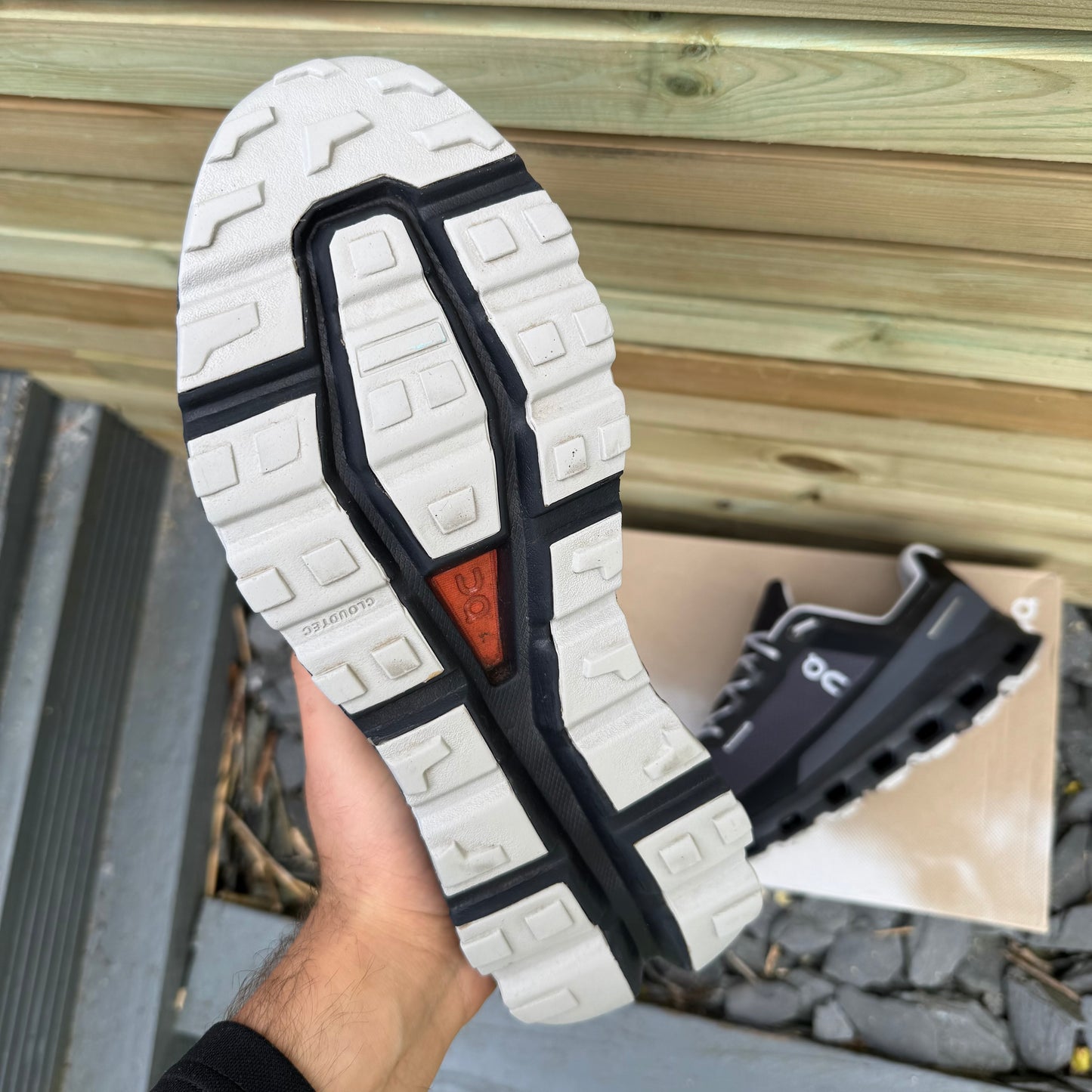 On Running CloudVista Waterproof - Eclipse Black - UK9