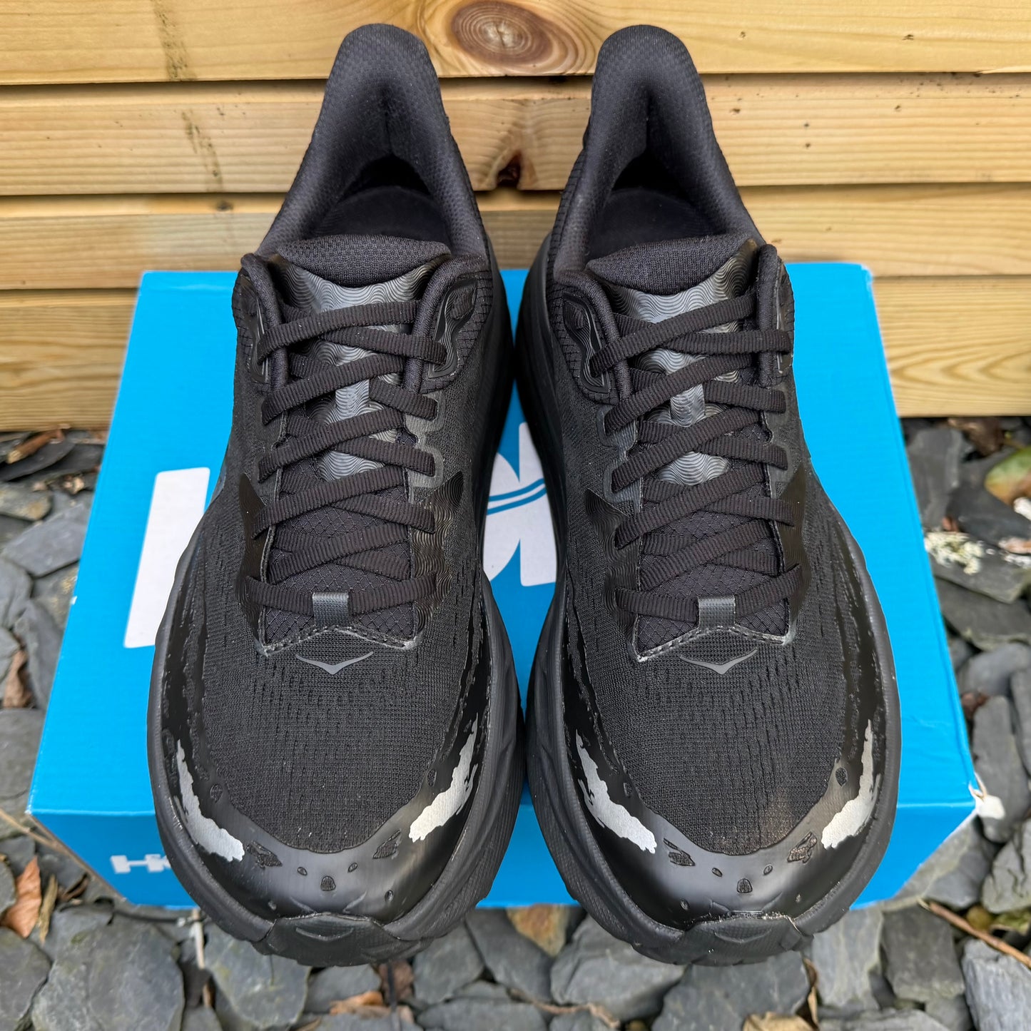 Hoka Stinson 7 - Triple Black - UK9.5