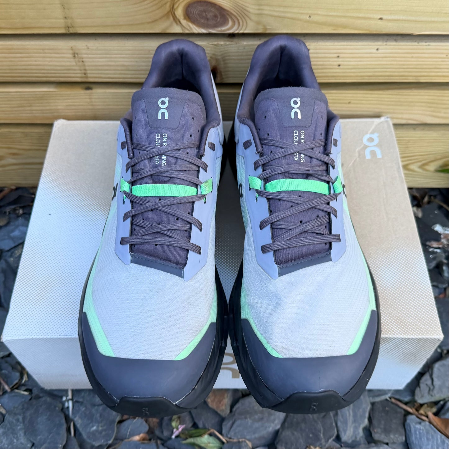 On Running CloudVista 2 - Lime / Grey - UK11