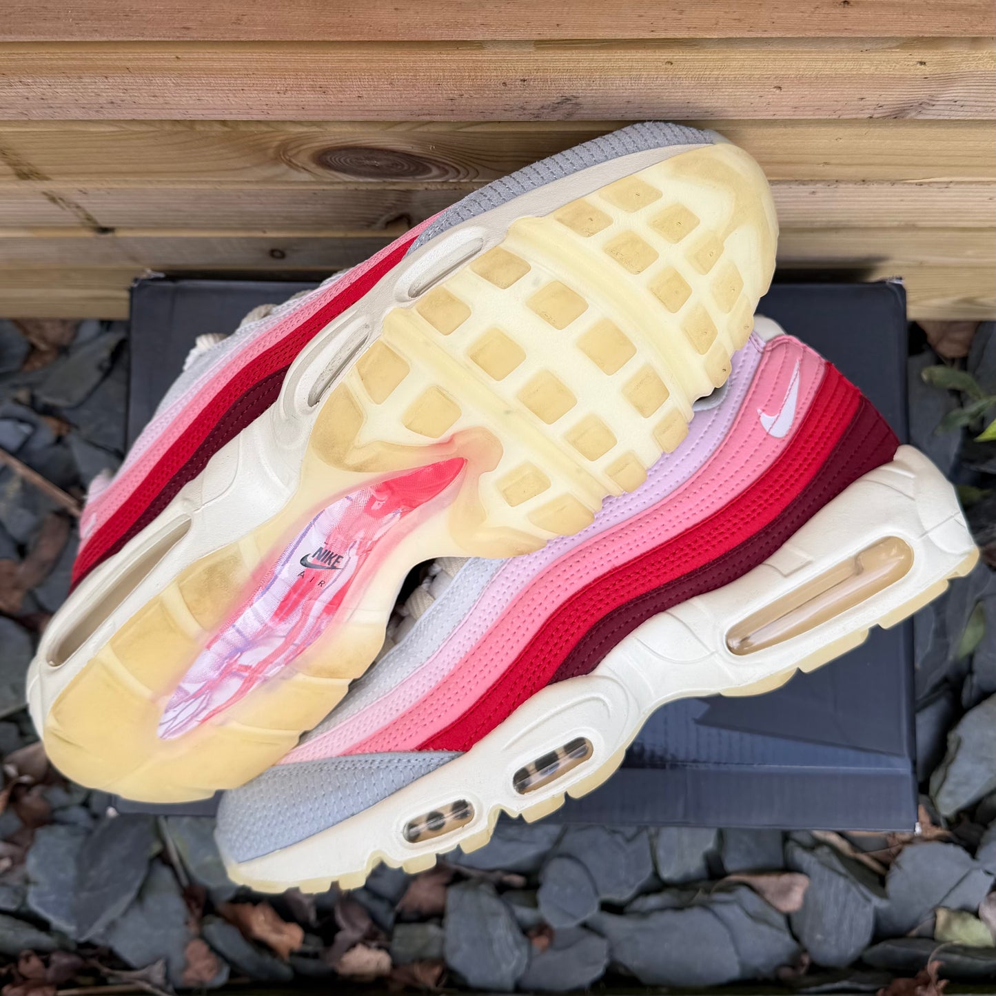 Nike Air Max 95 Anatomy Of Air - GID Red - UK9.5