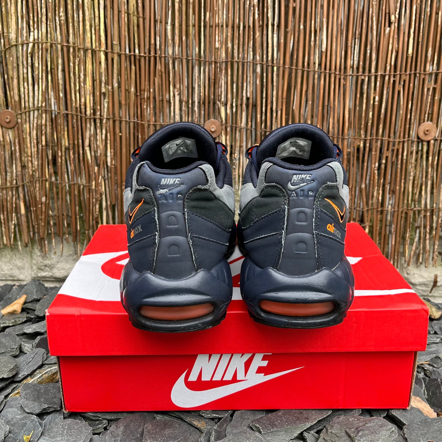 Nike Air Max 95 Logo Navy / Orange UK12