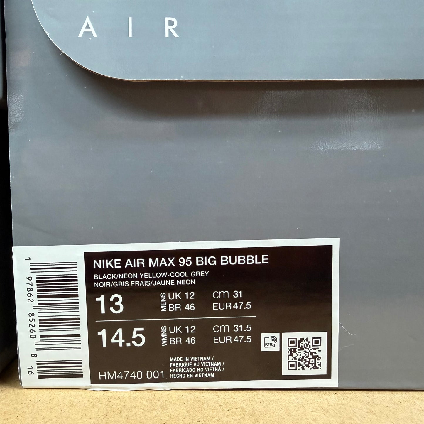 Nike Air Max 95 OG Big Bubble - Neon 2026 - Multiple Sizes - Brand New