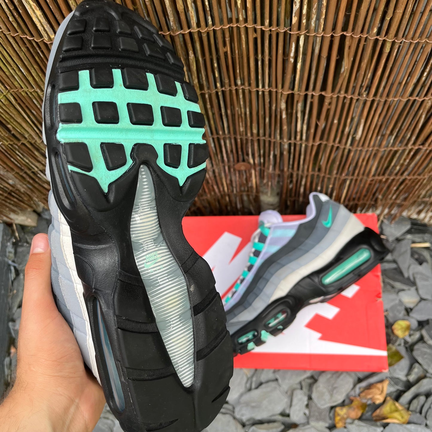 Nike Air Max 95 JD Exclusive Hyper Turquoise UK12