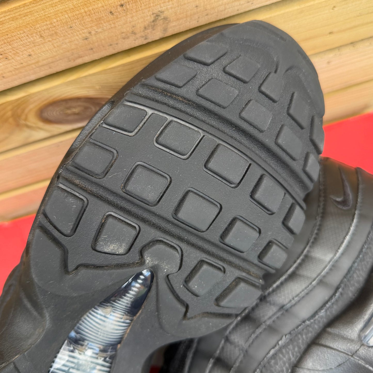 Nike Air Max 95 OG Big Bubble - Triple Black - UK9.5