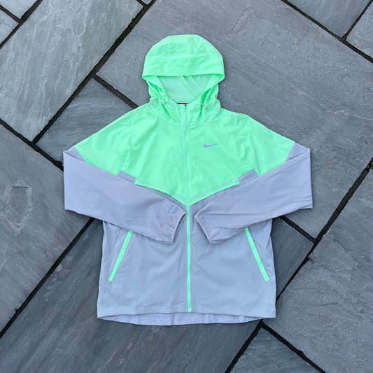 Nike Windrunner Packable Jacket - Vapour Green / Grey - Medium - Brand New