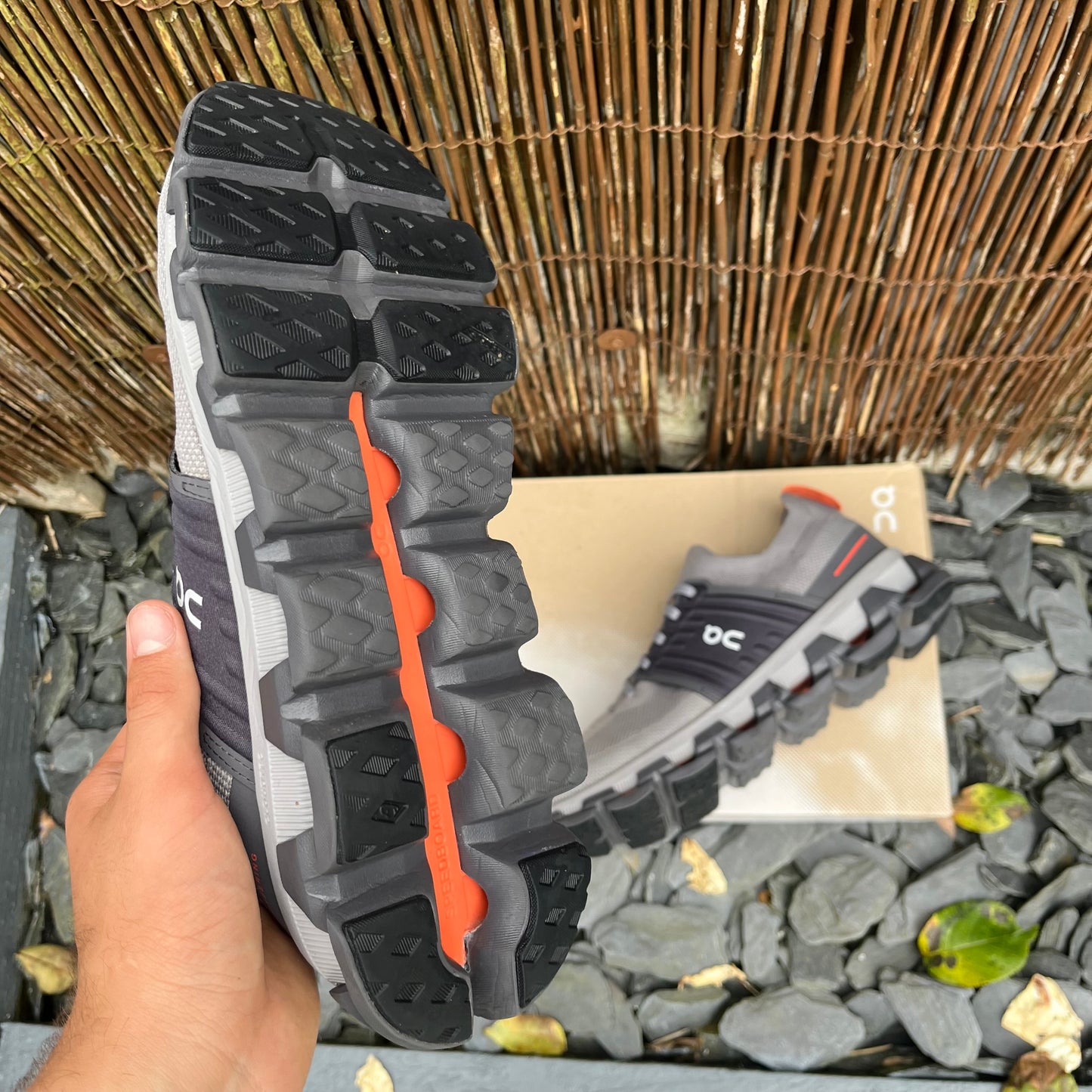 On Running CloudSwift 3.0 Grey / Orange UK9.5