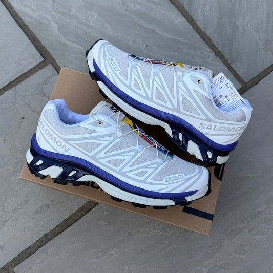 Salomon XT-6 - White / Lunar Rock / Liberty - UK7 - Brand New