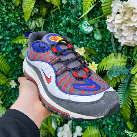 Nike Air Max 98 Gunsmoke / Team Orange