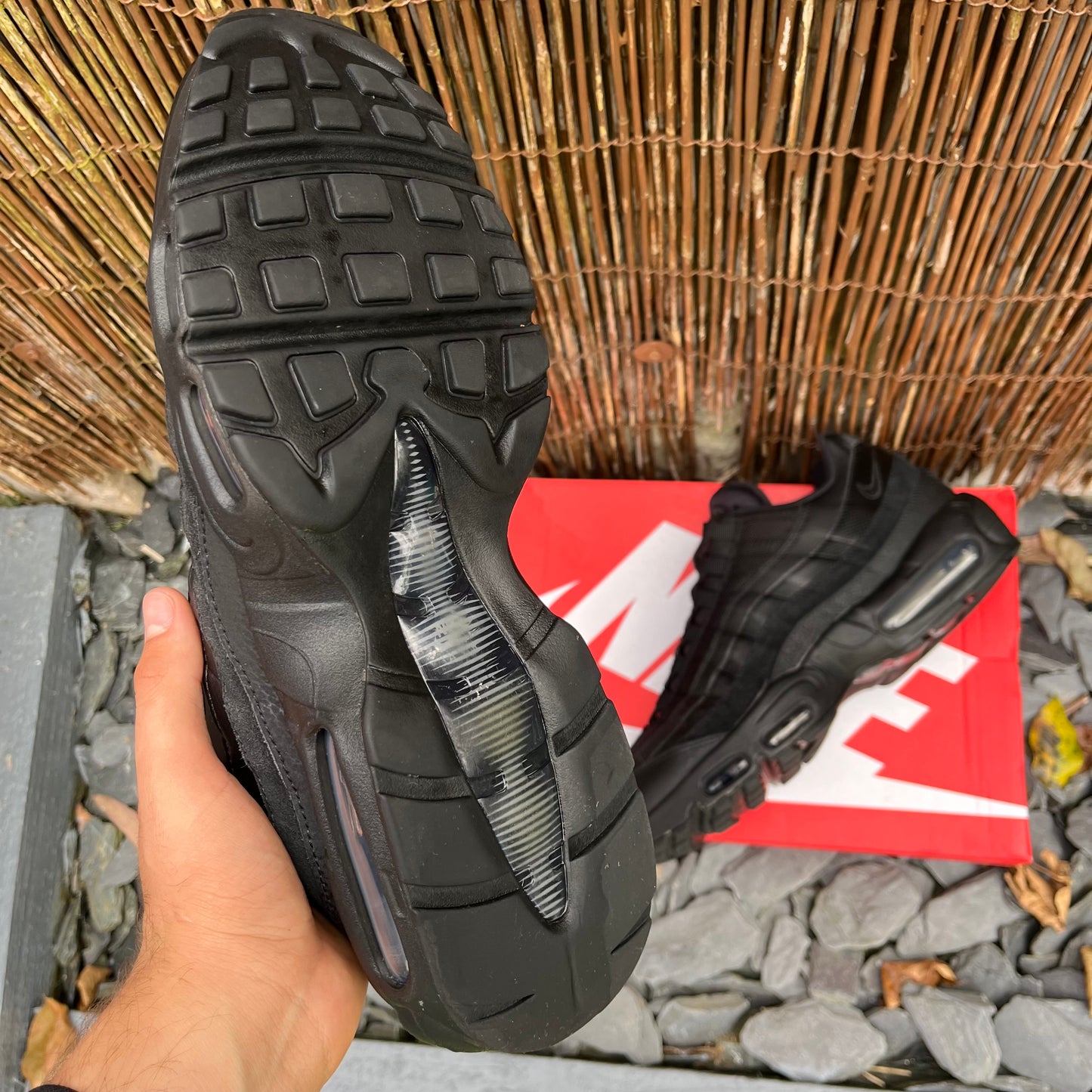 Nike Air Max 95 Triple Black UK11