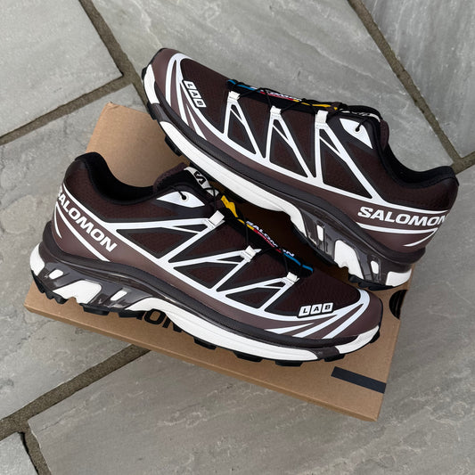 Salomon XT-6 - Black Coffee / French Roast / Vanilla Ice - UK10.5 - Brand New