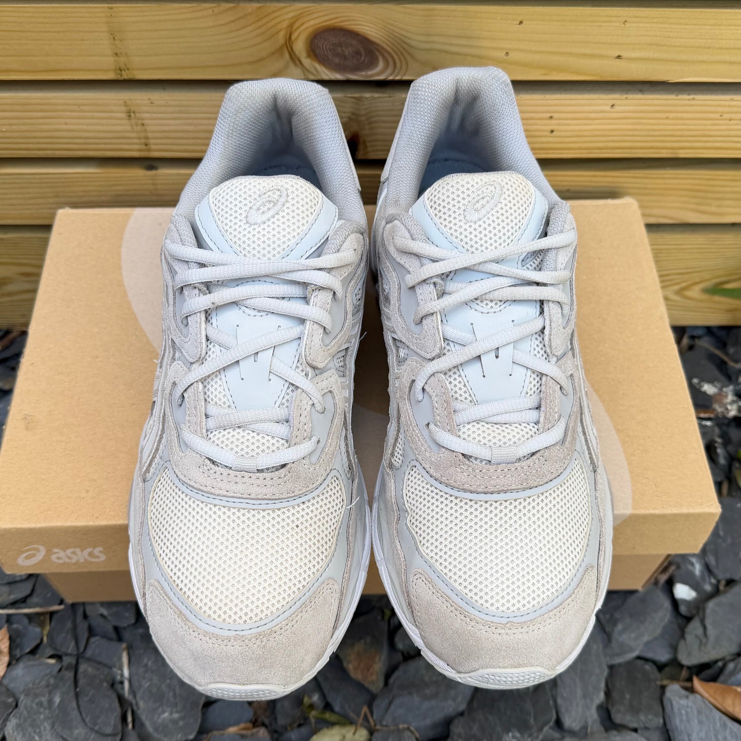 Asics Gel-NYC - White / Feather Grey - UK10